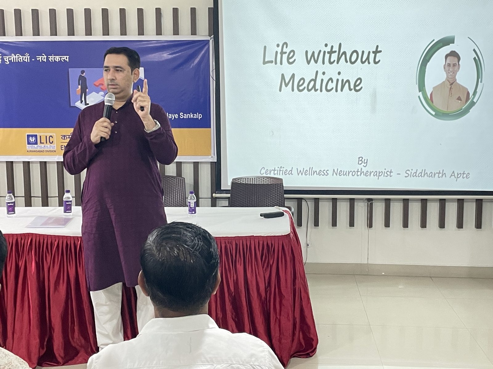 Life without Medicine session at LIC